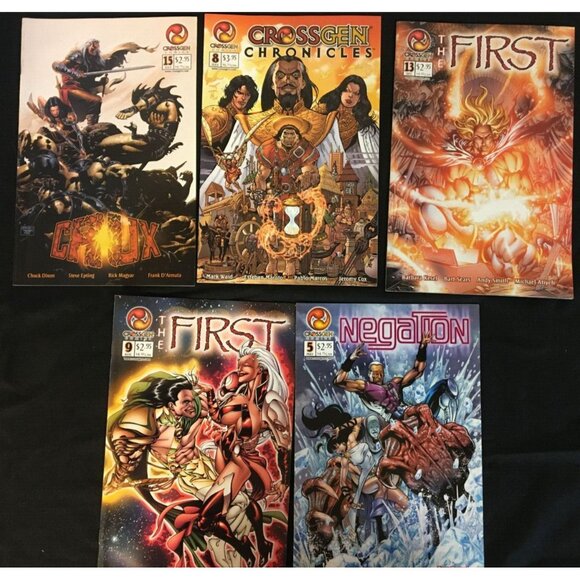 Crossgen Comics Mixed Lot of 10 Scion, The First, Crux and More Circa 2000-2002 - Picture 1 of 12